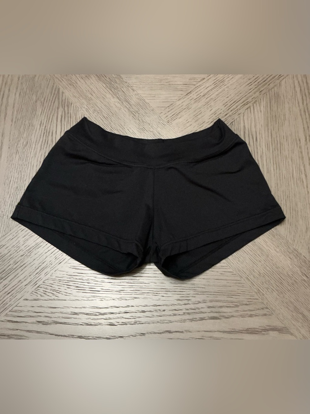 Capezio Dance Team Black Shorts Adult Size Small